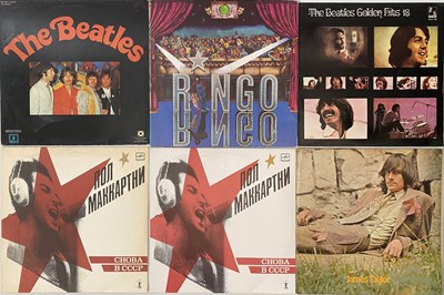 Lot 32 - THE BEATLES AND RELATED - LP PACK