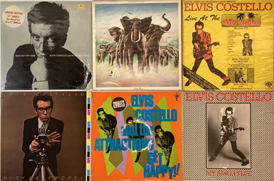 Lot 1011 - ELVIS COSTELLO - LP/ 12" & 7" COLLECTION