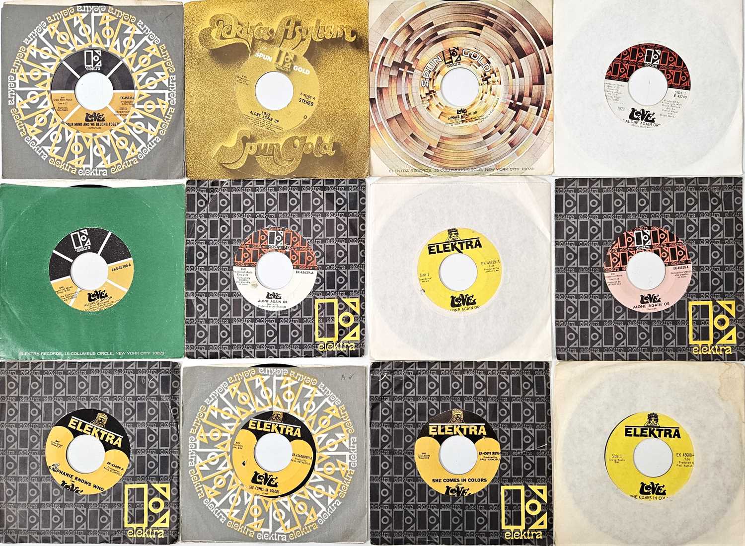 Lot 36 - LOVE - 7" PACK (INC PROMOS)