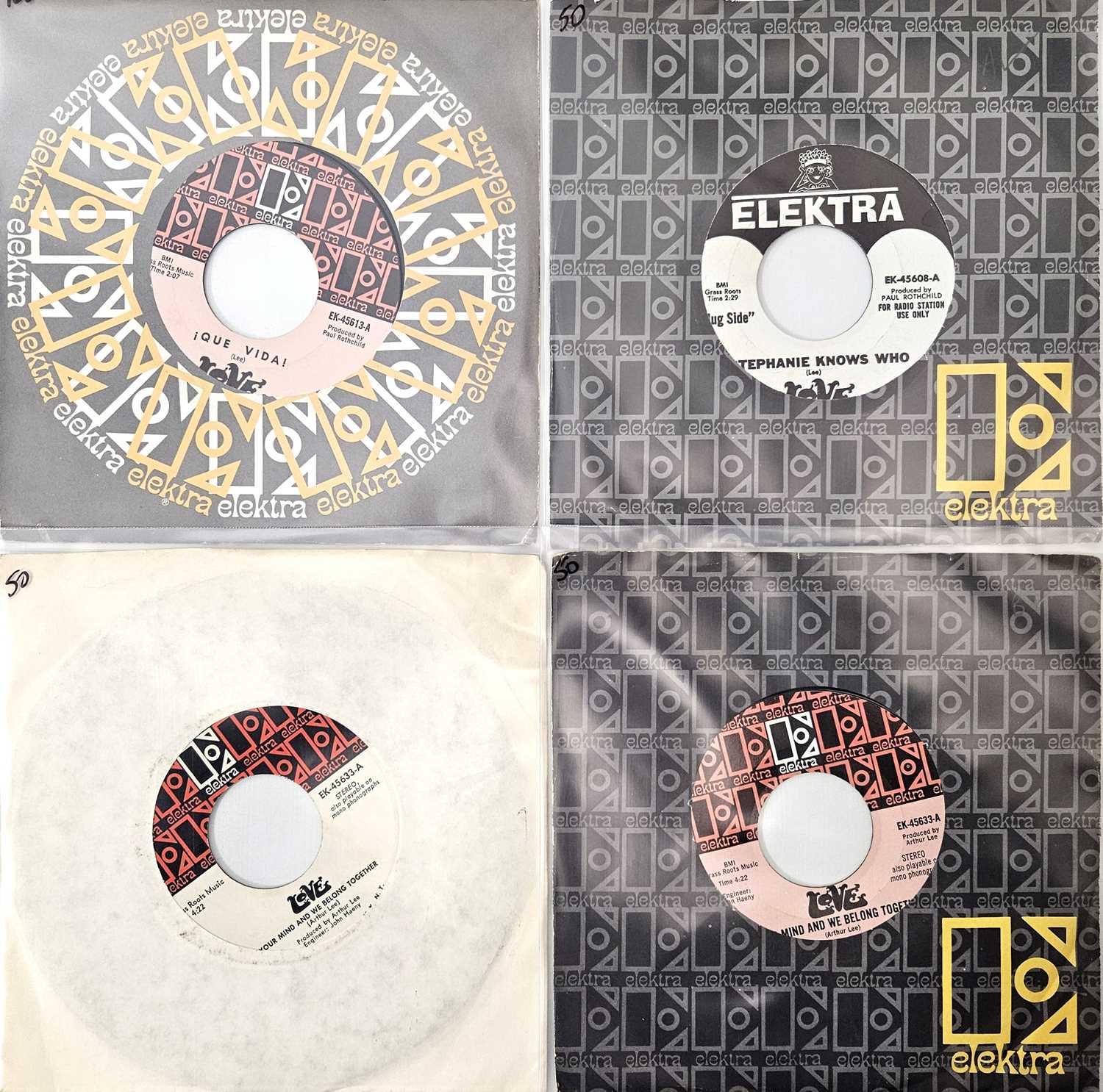 Lot 39 - LOVE - US 7" RARITIES PACK