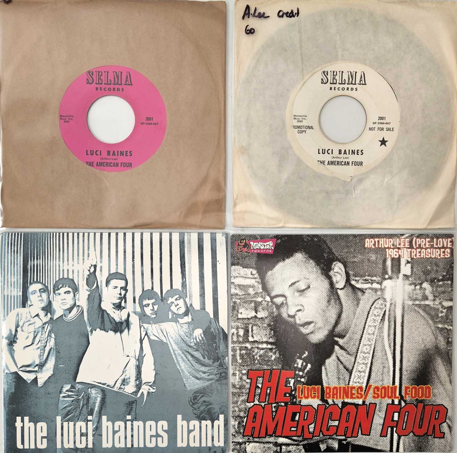 Lot 40 - PSYCH - 7" RARITES PACK (ARTHUR LEE/ LOVE RELATED)
