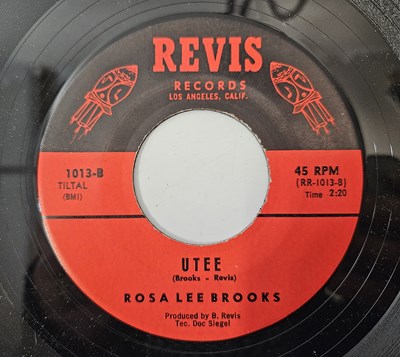 Lot 44 - ROSA LEE BROOKS - MY DIARY/ UTEE 7" (US ORIGINAL - ARTHUR LEE WRITTEN/ JIMI HENDRIX GUITAR - REVIS 1013)