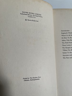 Lot 252 - ENGLAND 1966 BOOK SIGNED BY MUTIPLE SQUAD MEMBERS.