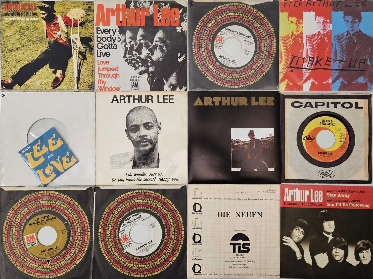 Lot 47 - ARTHUR LEE - 7" PACK