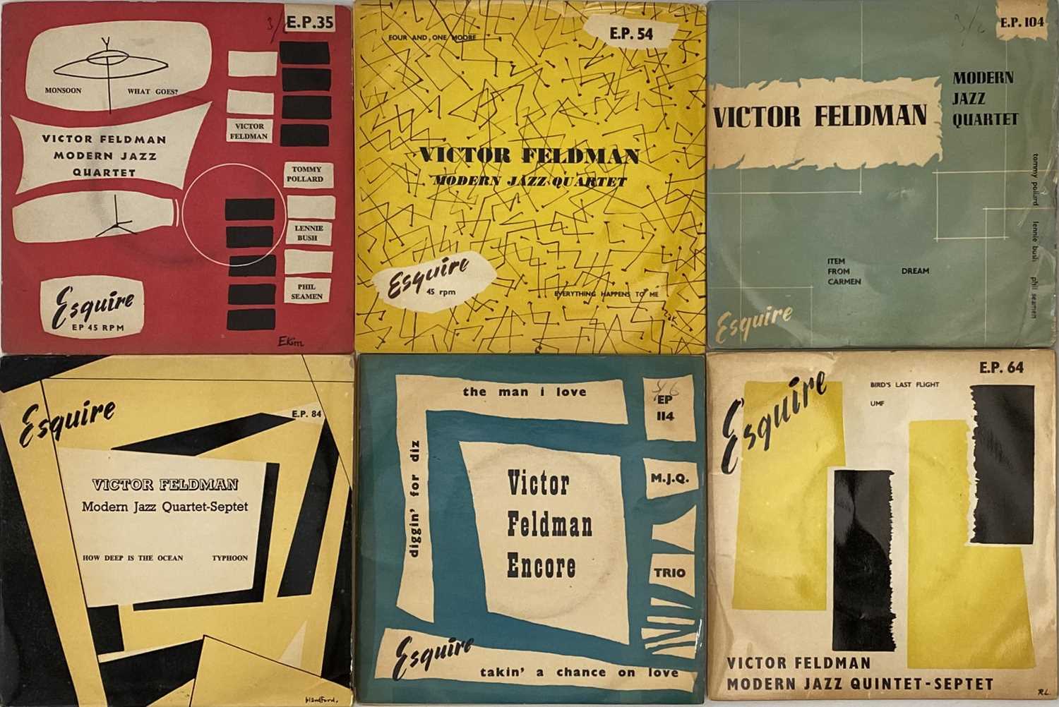 Lot 374 - VICTOR FELDMAN - ESQUIRE - EP PACK