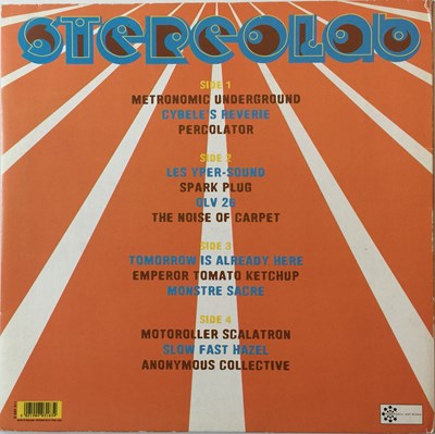 Lot 1016 - STEREOLAB - EMPEROR TOMATO KETCHUP (YELLOW/ SILVER GLITTER LP - D-UHF-D11)