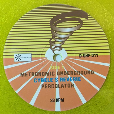 Lot 1016 - STEREOLAB - EMPEROR TOMATO KETCHUP (YELLOW/ SILVER GLITTER LP - D-UHF-D11)