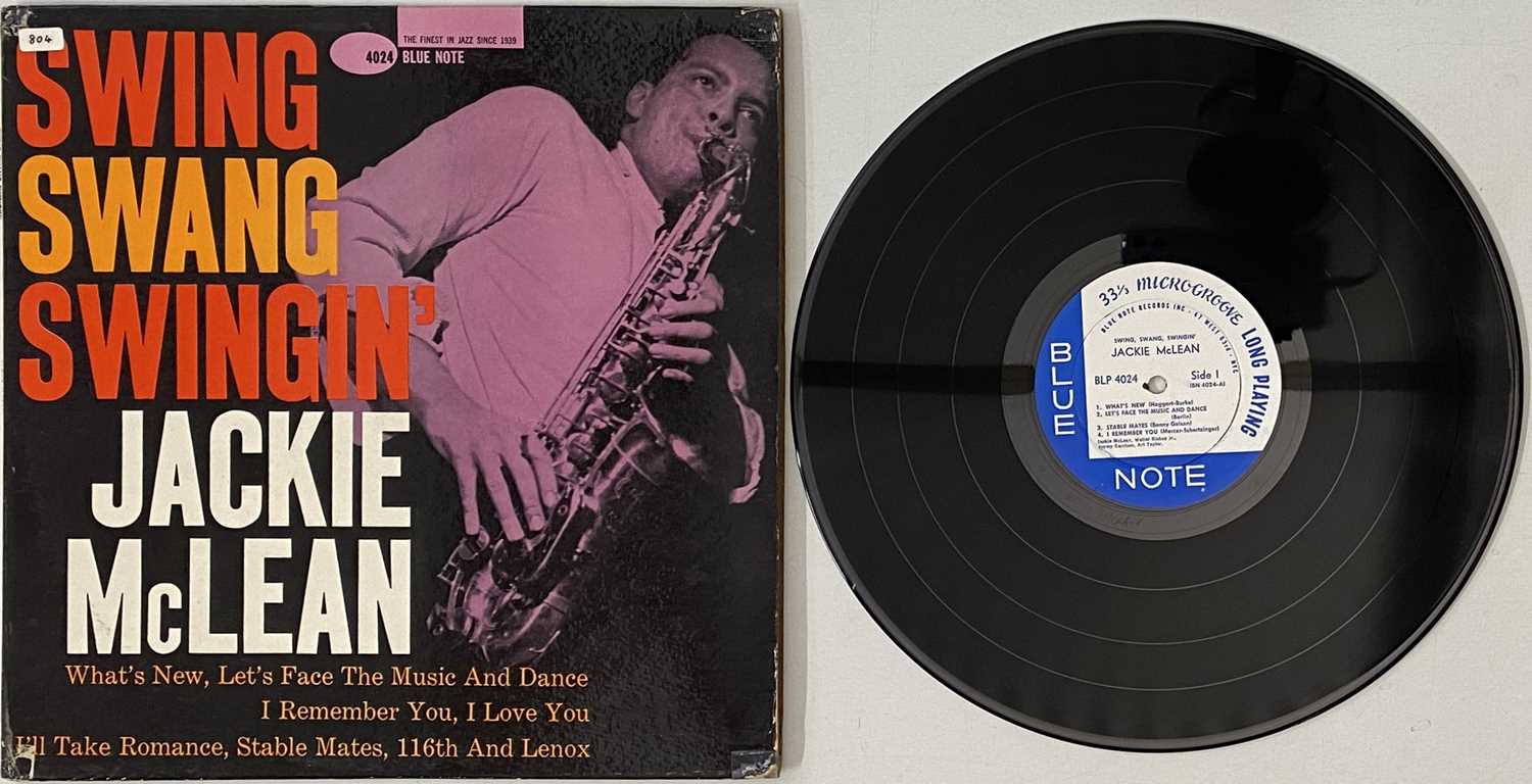 Lot 376 - JACKIE MCLEAN - SWING SWANG SWINGIN' LP