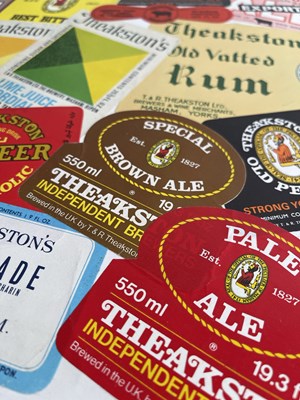 Lot 14 - BREWERIANA - ORIGINAL DESIGNS FOR A HARP LAGER ADVERT. box 3kg