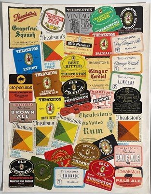 Lot 14 - BREWERIANA - ORIGINAL DESIGNS FOR A HARP LAGER ADVERT. box 3kg
