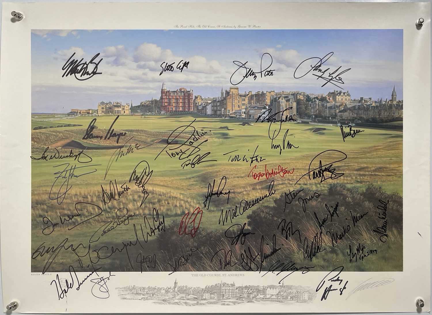 Lot 233 - GOLF MEMORABILIA - MULTI-SIGNED 2002 ST