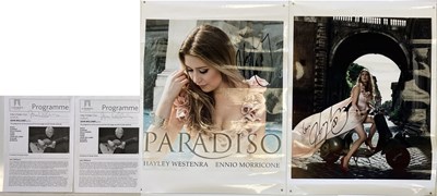 Lot 300 - SIGNED MUSIC MEMORABILIA - HAYLEY WESTENRA / JOHN WILLIAMS.