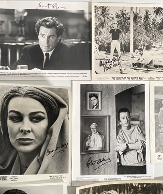 Lot 65 - FILM MEMORABILIA - SIGNED 8X10S INC TOM HANKS/MILTON REID/ROBERT DE NIRO.