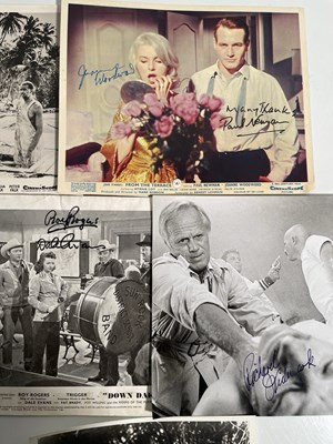 Lot 65 - FILM MEMORABILIA - SIGNED 8X10S INC TOM HANKS/MILTON REID/ROBERT DE NIRO.