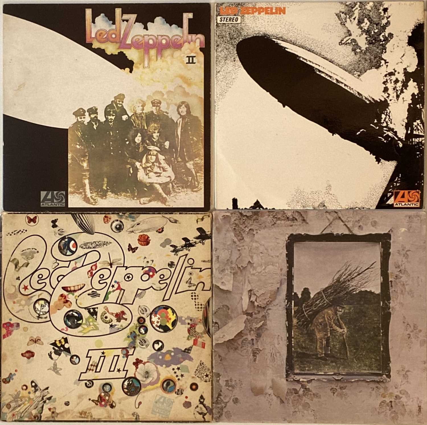 Lot 955 - LED ZEPPELIN - 'I TO IV' LPs (INC UK