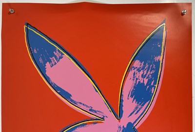 Lot 78 - ANDY WARHOL (1928-1987) - 1985 LIMITED EDITION PLAYBOY POSTER.