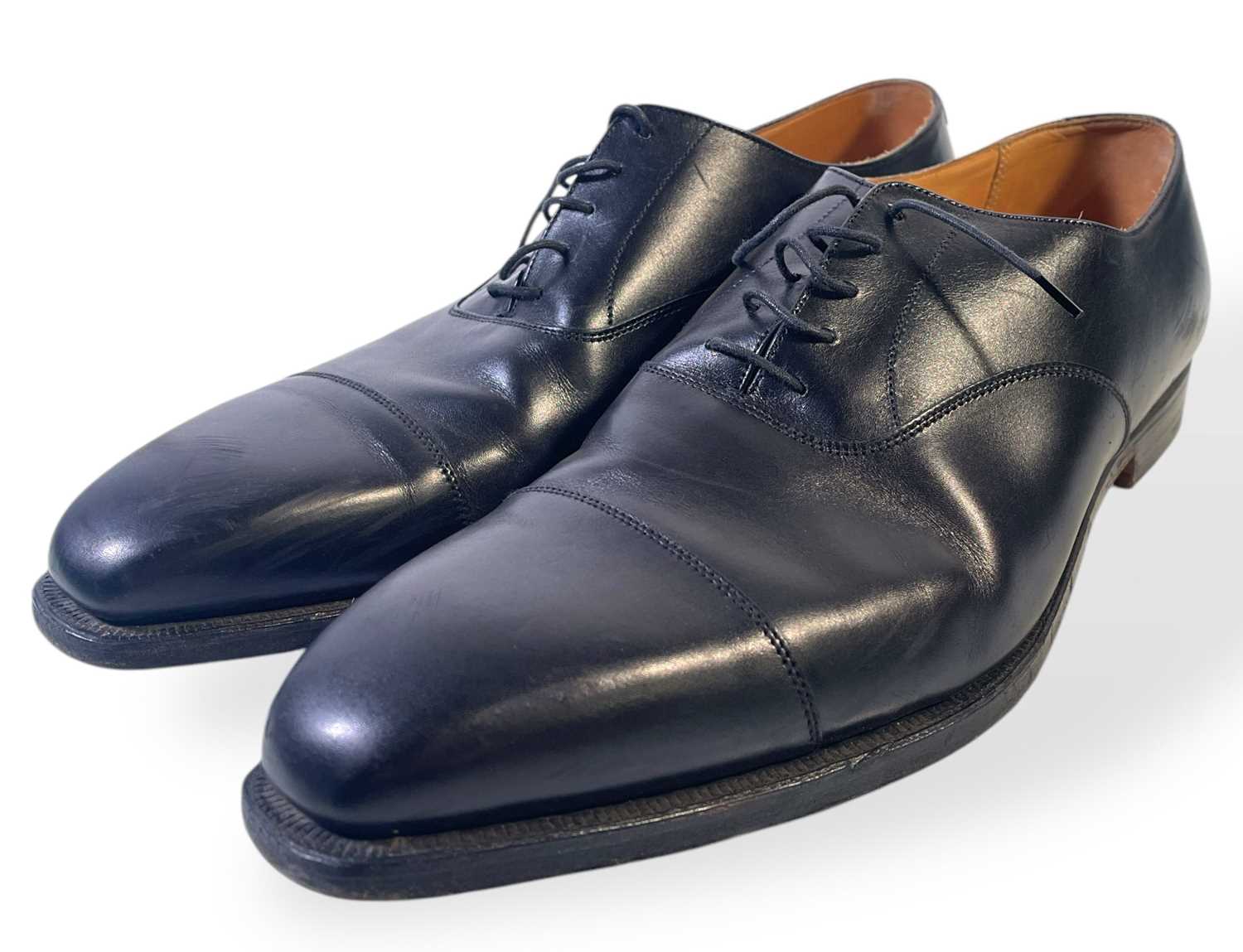 Lot 35 - PEAKY BLINDERS - JAMES FRECHEVILLE AS JACK NELSON - LIKELY SCREEN WORN LOAFERS.