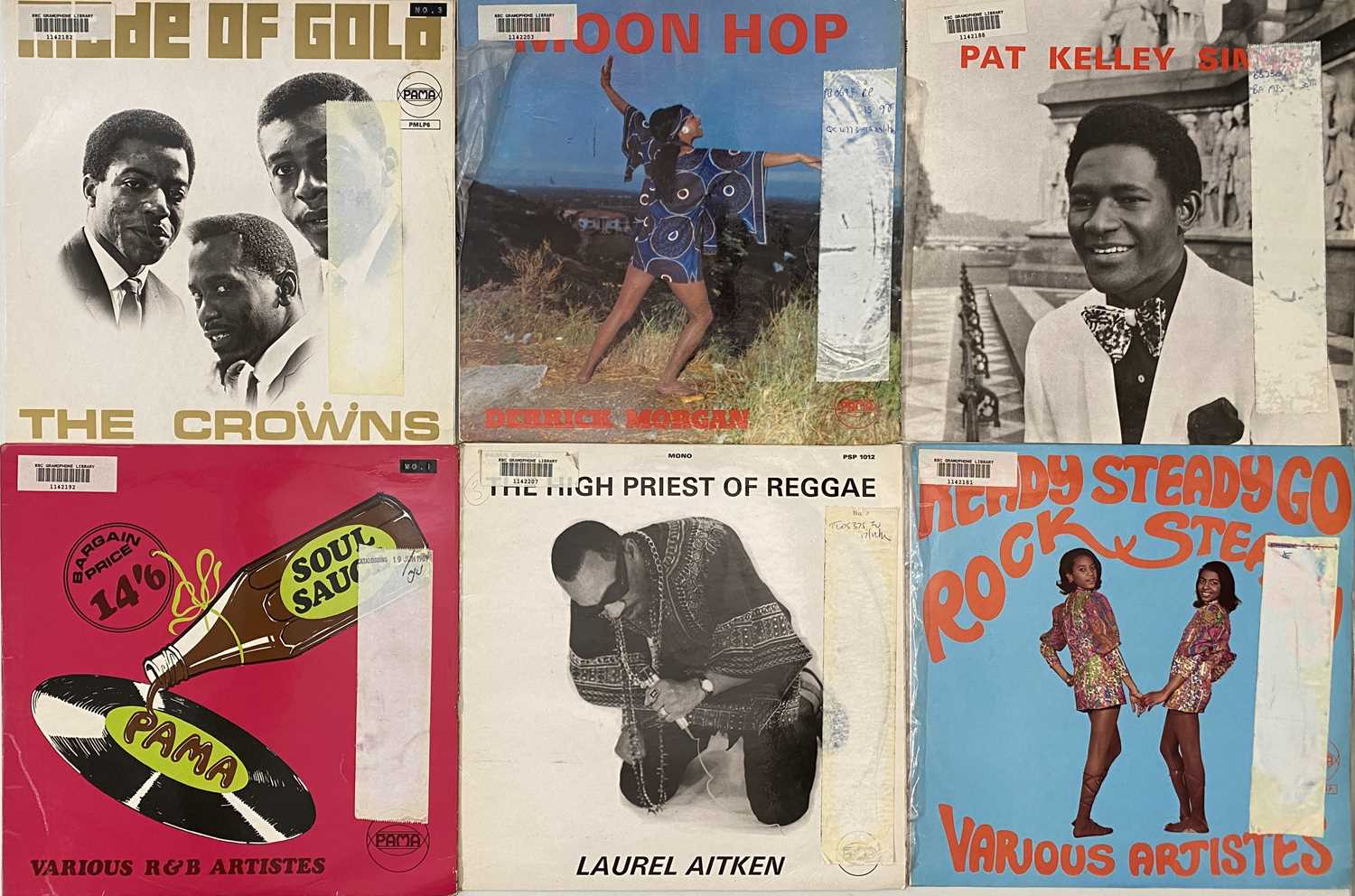 Lot 119 - REGGAE LP PACK (INC PAMA LABEL RARITIES)