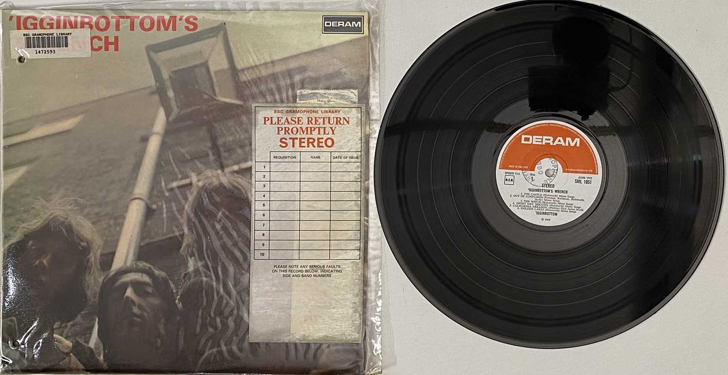 Lot 122 - IGGINBOTTOM - IGGINBOTTOM'S WRENCH LP (UK STEREO ORIGINAL - DERAM - SML 1051)