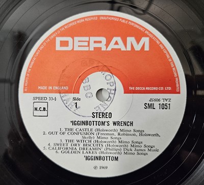 Lot 122 - IGGINBOTTOM - IGGINBOTTOM'S WRENCH LP (UK STEREO ORIGINAL - DERAM - SML 1051)