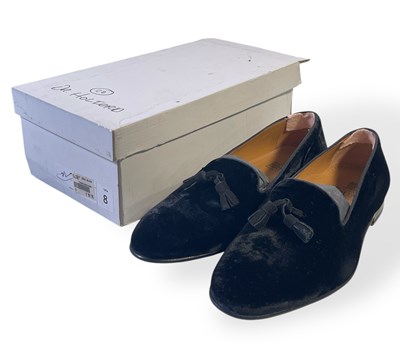 Lot 12 - PEAKY BLINDERS - ANEURIN BARNARD AS DR. HOLFORD- LIKELY SCREEN WORN LOAFERS.