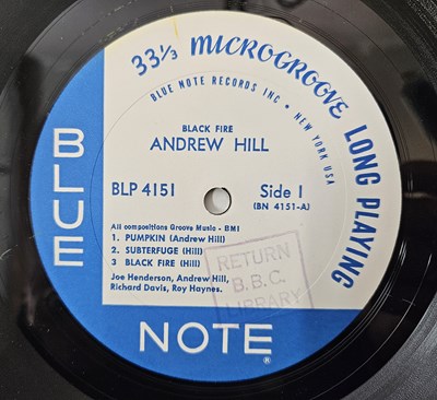 Lot 133 - ANDREW HILL - BLACK FIRE LP (US BLUE NOTE ORIGINAL - BLP 4151)
