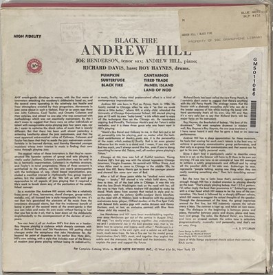 Lot 133 - ANDREW HILL - BLACK FIRE LP (US BLUE NOTE ORIGINAL - BLP 4151)