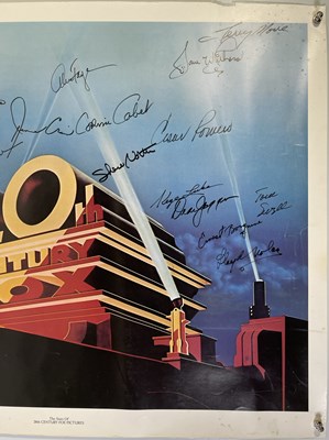 Lot 68 - MULTI-SIGNED STARS OF 20TH CENTURY FOX POSTER.
