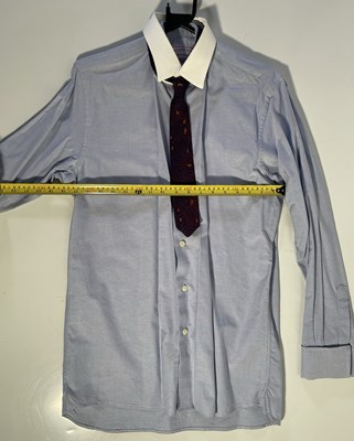 Lot 51 - PEAKY BLINDERS - CILLIAN MURPHY AS TOMMY SHELBY - LIKELY SCREEN WORN SUIT WITH SHIRT.