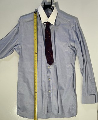 Lot 51 - PEAKY BLINDERS - CILLIAN MURPHY AS TOMMY SHELBY - LIKELY SCREEN WORN SUIT WITH SHIRT.