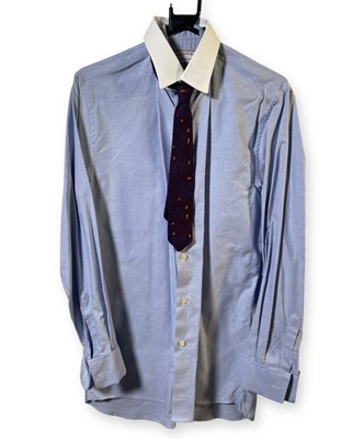 Lot 51 - PEAKY BLINDERS - CILLIAN MURPHY AS TOMMY SHELBY - LIKELY SCREEN WORN SUIT WITH SHIRT.