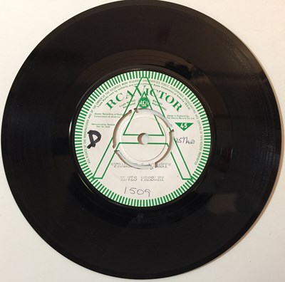 Lot 1036 - ELVIS PRESLEY - FRANKIE & JOHNNY/ PLEASE DON'T STOP LOVING ME (7" UK DEMO - RCA 1509)