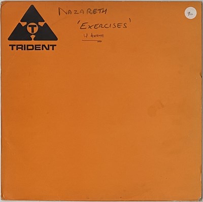 Lot 111 - NAZARETH - EXERCISES LP (TRIDENT ACETATE W/ INFO SHEET FROM LABEL)