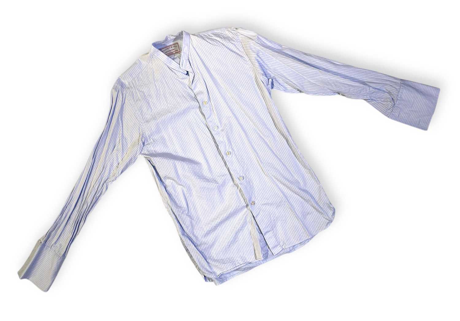 Lot 24 - PEAKY BLINDERS - CILLIAN MURPHY AS TOMMY SHELBY - PRODUCTION ISSUED SHIRT.
