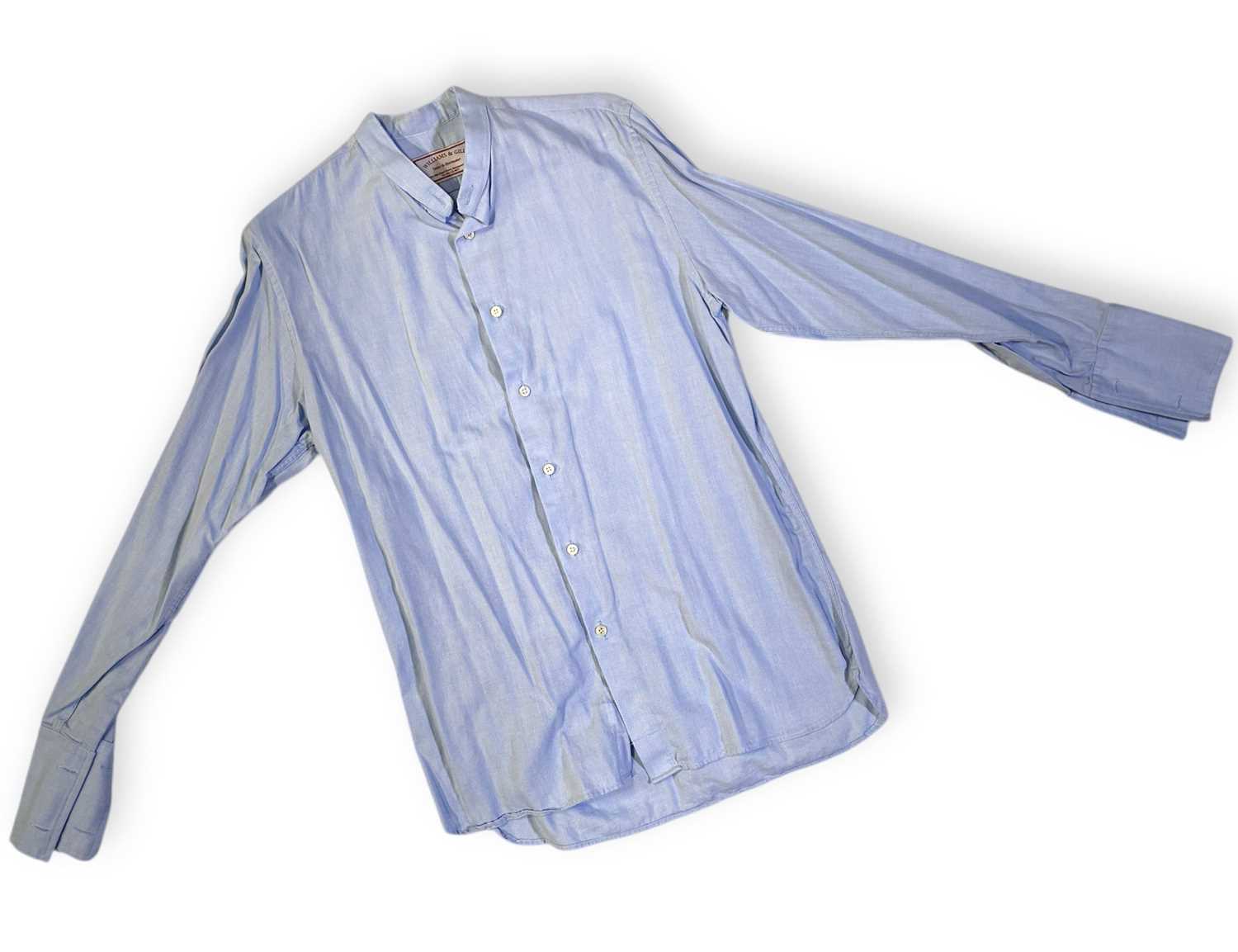 Lot 26 - PEAKY BLINDERS - CILLIAN MURPHY AS TOMMY SHELBY - PRODUCTION ISSUED SHIRT.