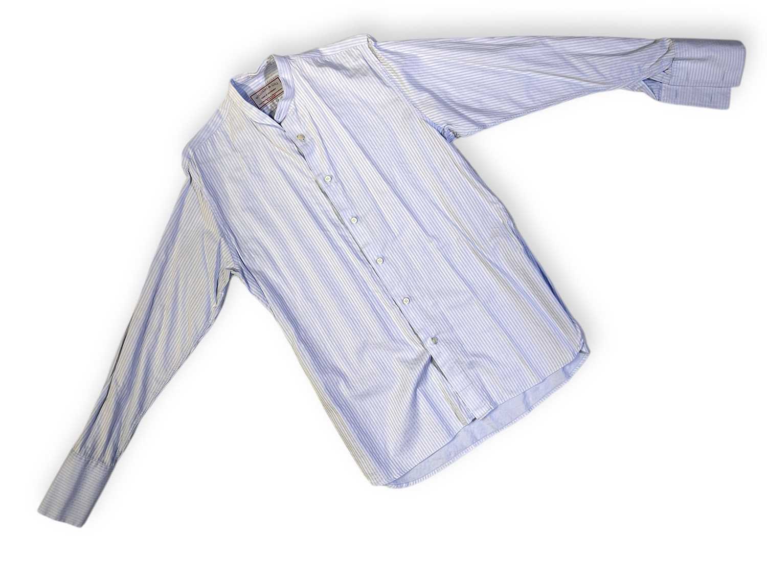 Lot 28 - PEAKY BLINDERS - CILLIAN MURPHY AS TOMMY SHELBY - PRODUCTION ISSUED SHIRT.