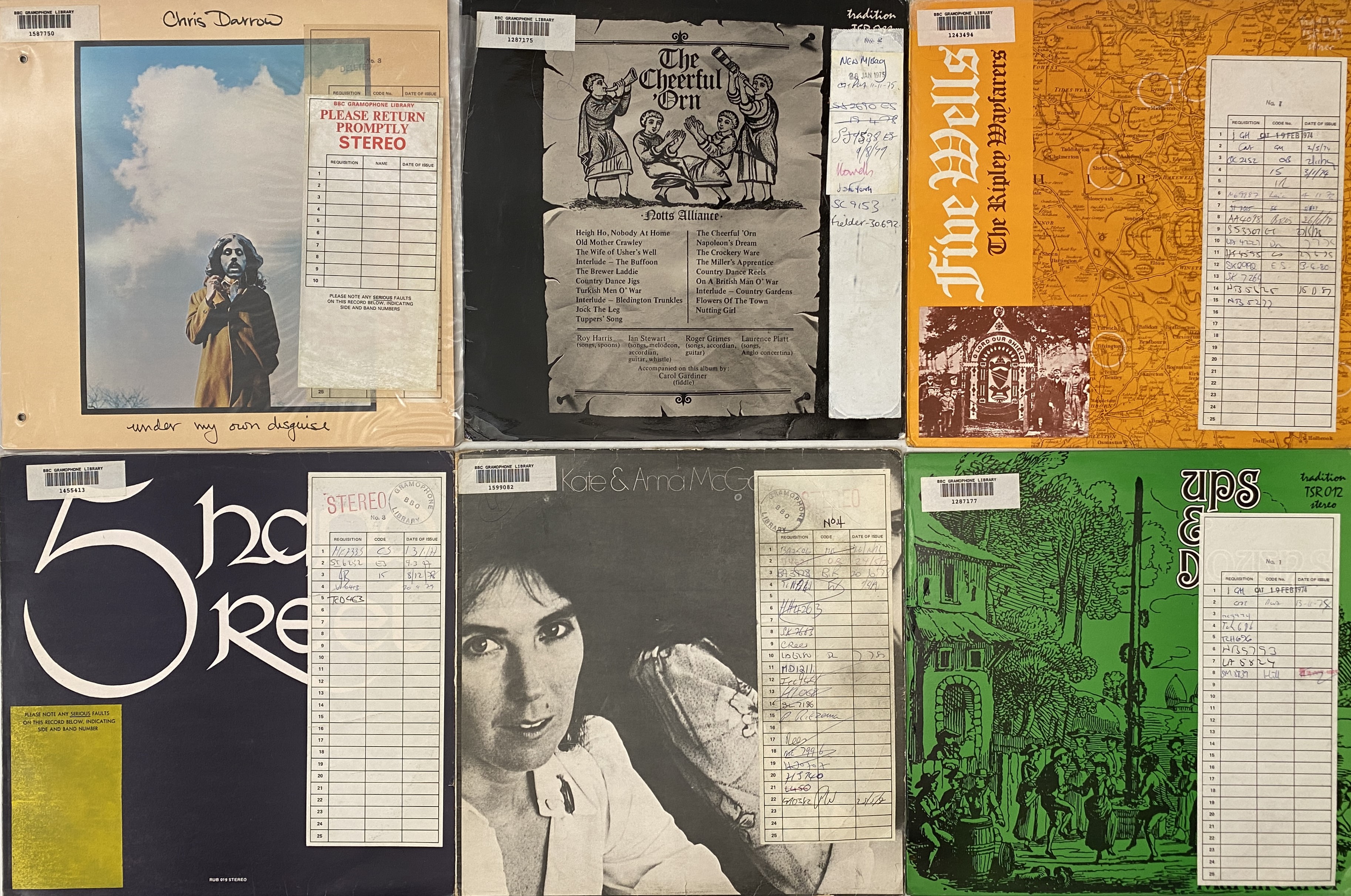 Lot 181 - FOLK - LP COLLECTION
