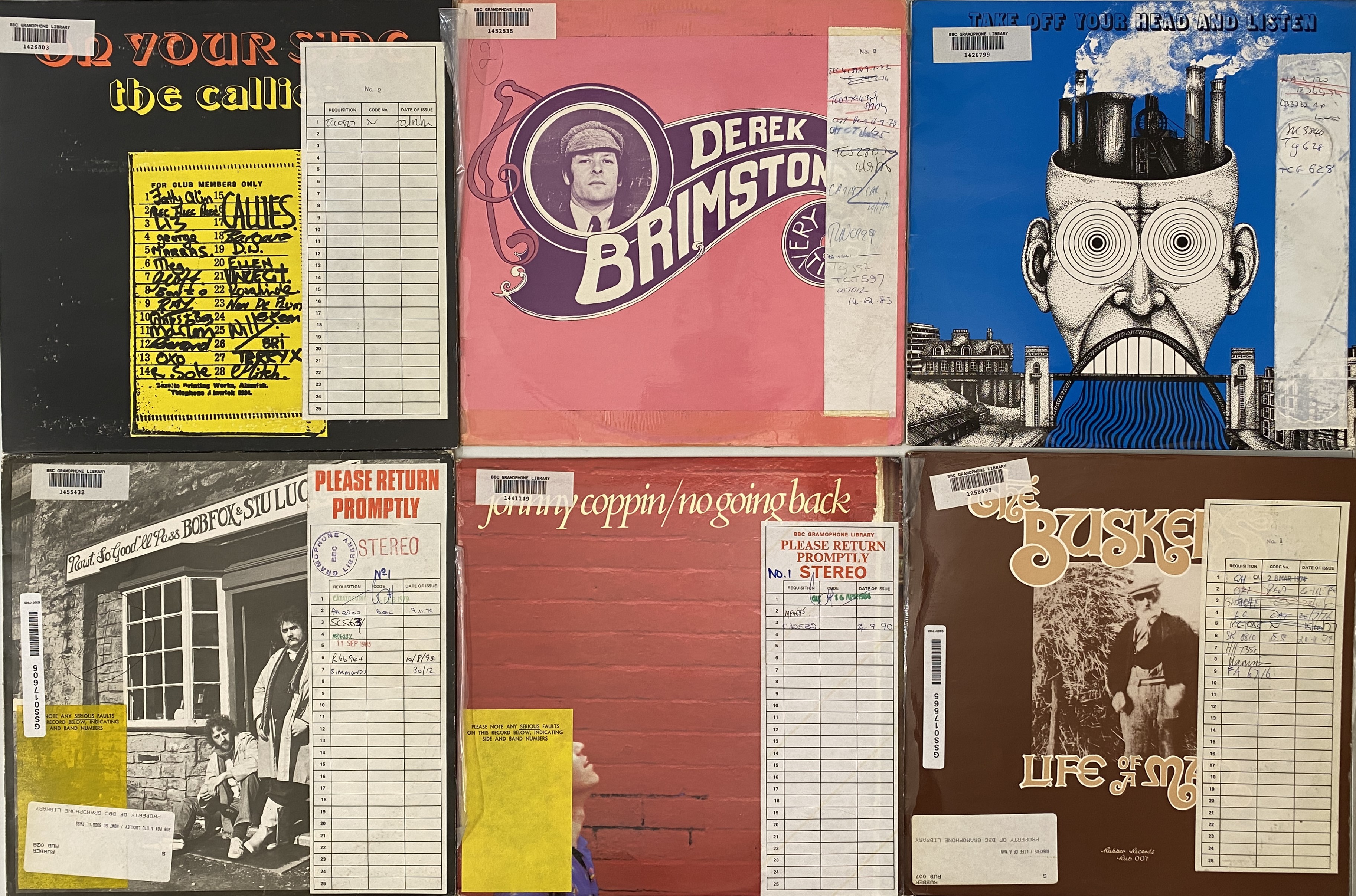 Lot 181 - FOLK - LP COLLECTION