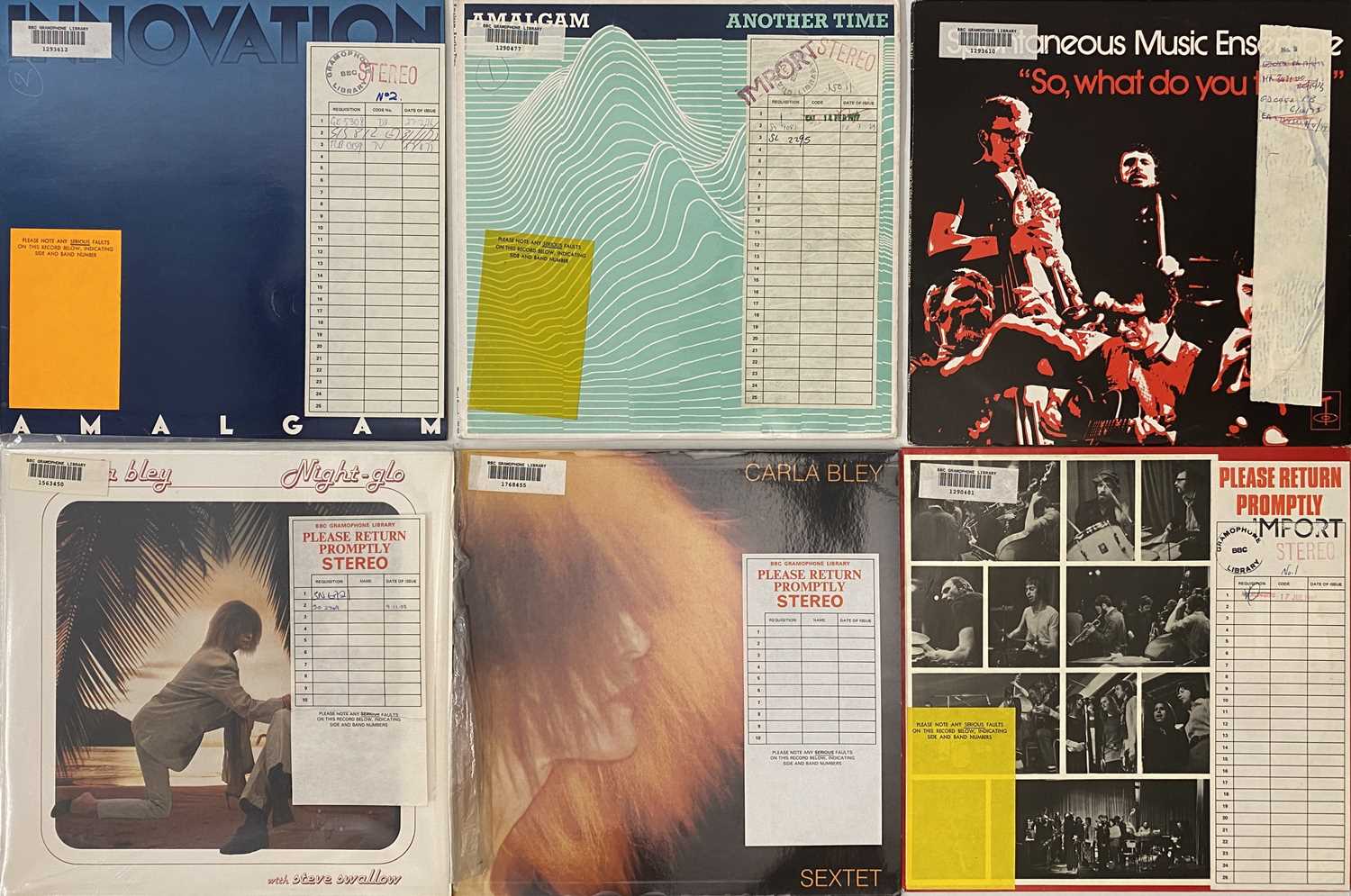 Lot 185 - FREE / AVANT / CONTEMPORARY JAZZ - LP