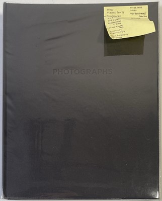 Lot 334 - BILL'S SCRAPBOOK - ORIGINAL PROMO PHOTOS / ADVERTS / CUTTINGS - STOOGES / BEEFHEART AND MORE.