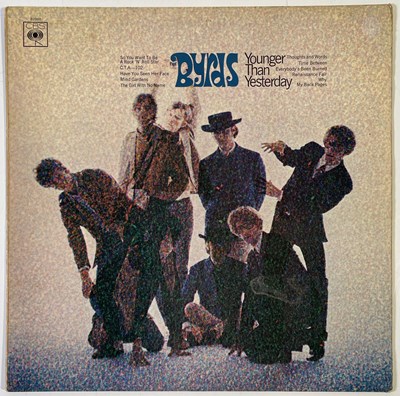 Lot 392 - THE BYRDS - SIGNED COPY OF 'YOUNGER THAN YESTERDAY'.