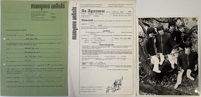 Lot 339 - GARAGE - ORIGINAL MARQUEE CONTRACTS - SANDS / OPEN MIND.