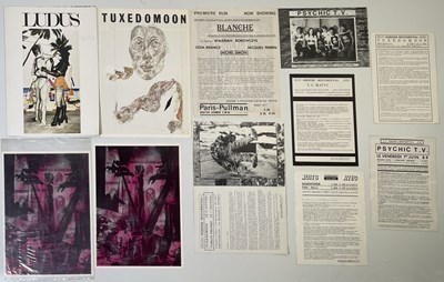 Lot 342 - 1980S COUNTER CULTURE / EXPERIMENTAL / FILM - INC PSYCHIC TV / SORDIDE SENTIMENTAL.