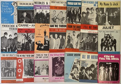 Lot 345 - ORIGINAL 1960S POP/ROCK/PSYCH SHEET MUSIC.