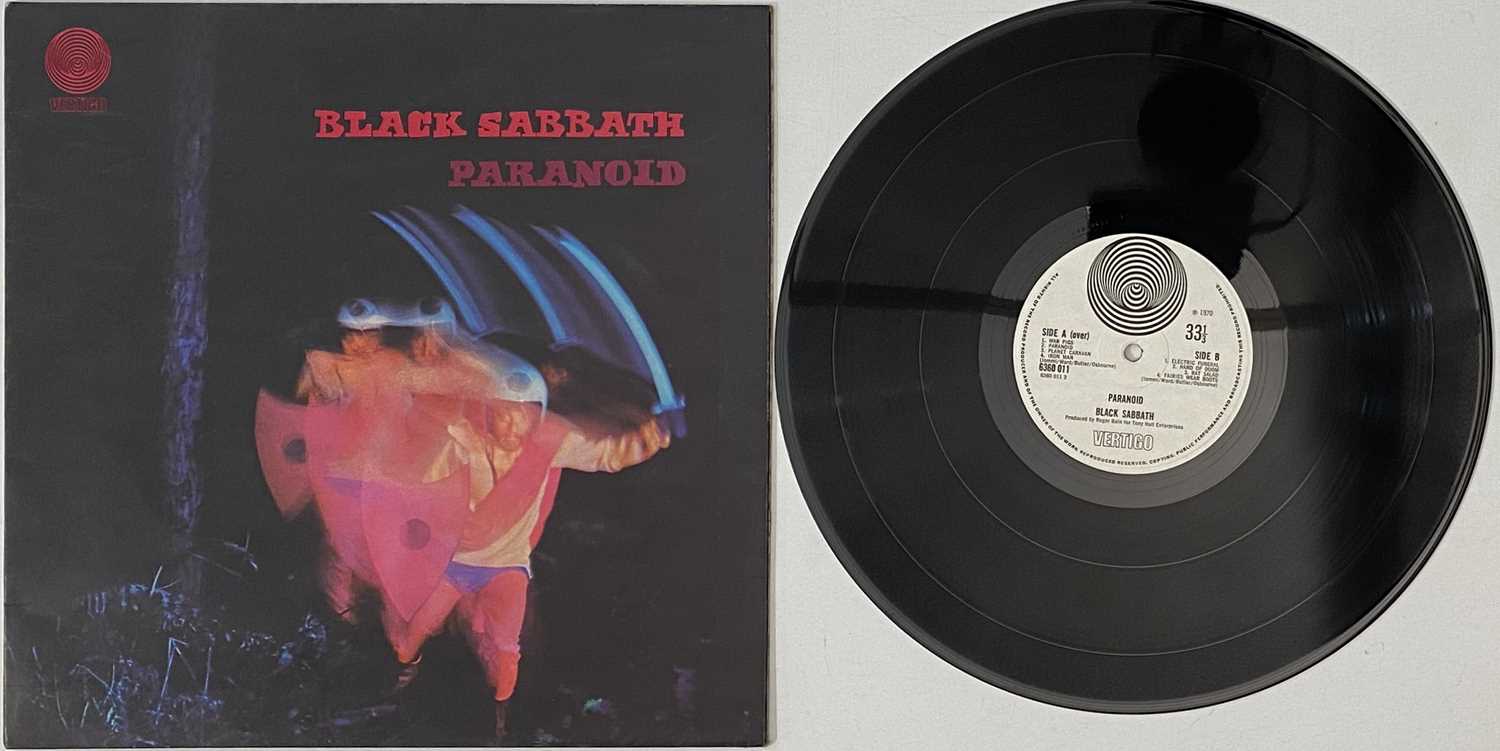 Lot 416 - BLACK SABBATH - PARANOID LP (UK BIG BEAR/ VERTIGO LARGE SWIRL/ 6360 011)
