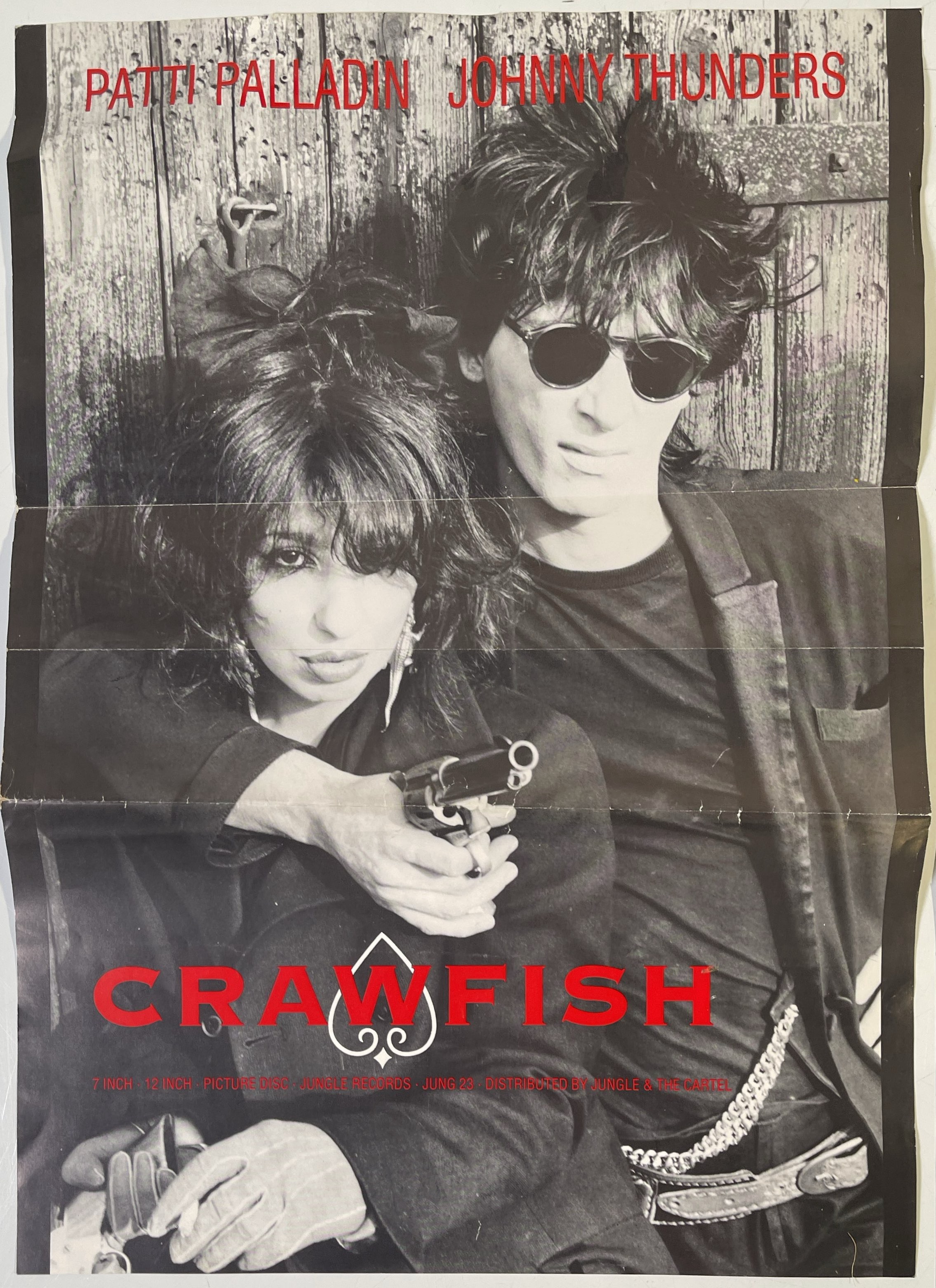 Lot 396 - JOHNNY THUNDERS - POSTERS.