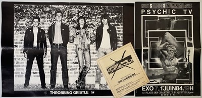 Lot 347 - THROBBING GRISTLE / COUM TRANSMISSIONS.