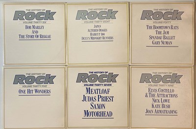 Lot 1051 - THE HISTORY OF ROCK - COMPLETE LP SERIES