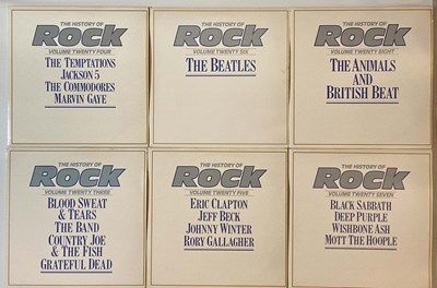 Lot 1051 - THE HISTORY OF ROCK - COMPLETE LP SERIES