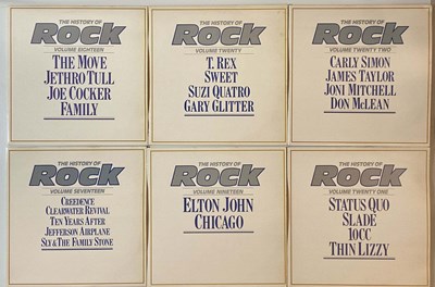 Lot 1051 - THE HISTORY OF ROCK - COMPLETE LP SERIES